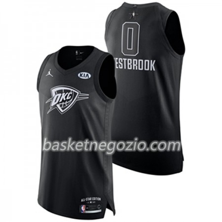 Canotte Uomo Oklahoma City Thunder Russell Westbrook 0 2018 All Star Jordan Brand Nero Swingman